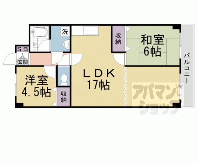 【グランドビルフナトラ】間取