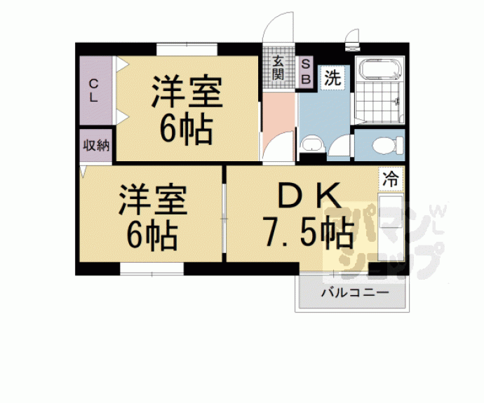 【リバティ・フジムラ】間取