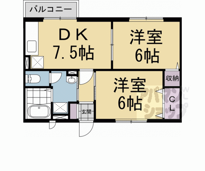 【リバティ・フジムラ】間取
