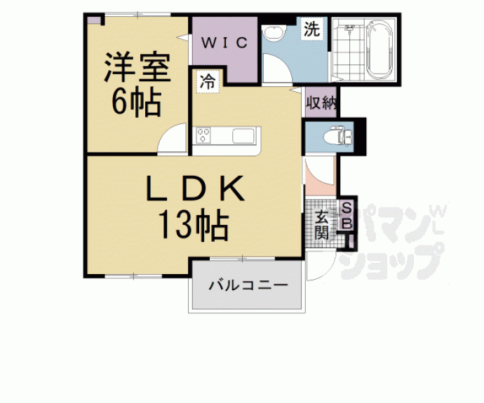 【エトワール寺田Ⅱ】間取