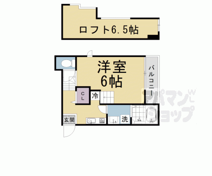 【ハーモニーテラス淀木津町 Ⅲ】間取