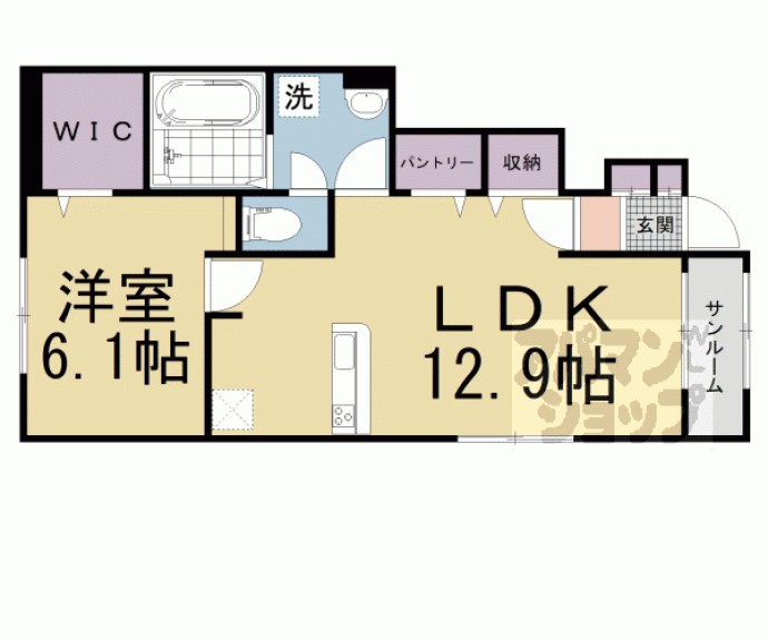 【パークハウス青谷】間取