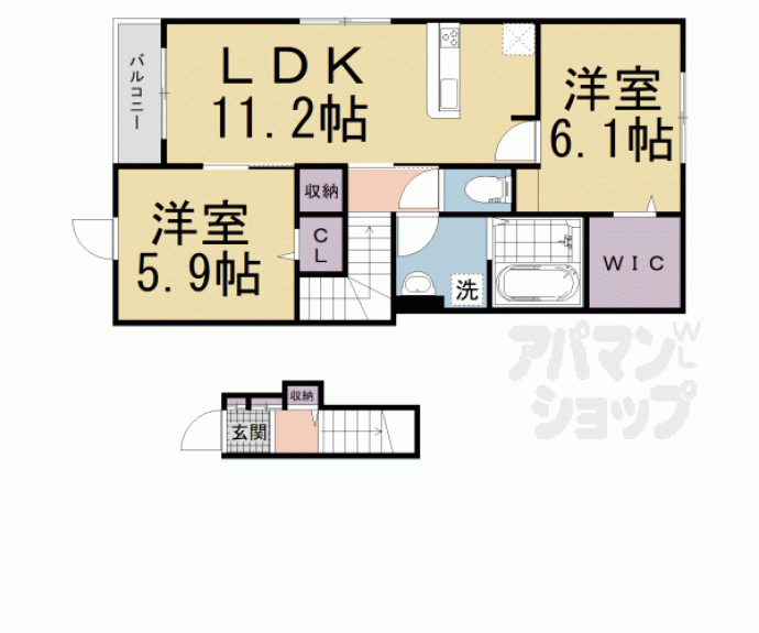 【パークハウス青谷】間取