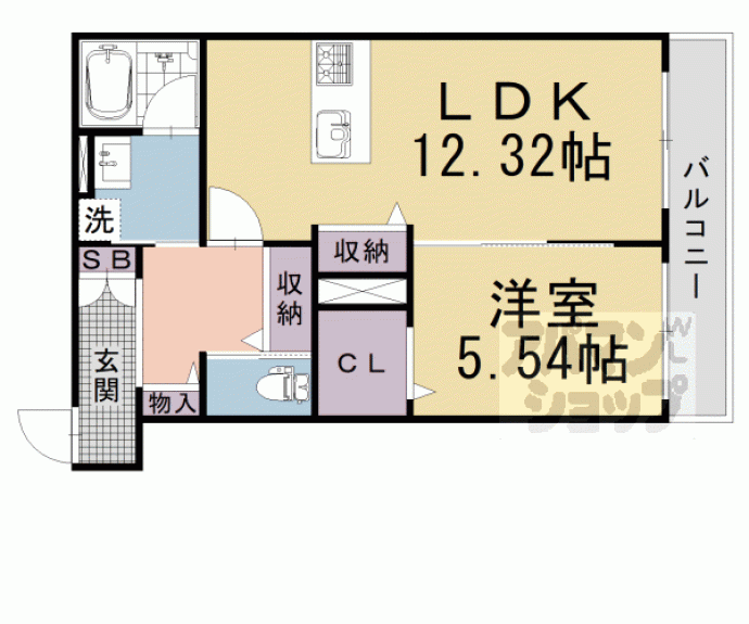 【ＳｈａＭａｉｓｏｎ　ｍａｎｏａ】間取