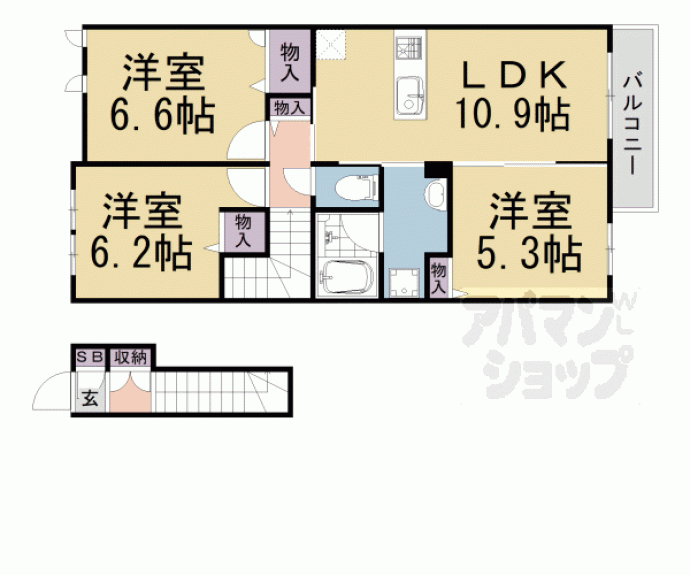 【テラ パークス】間取