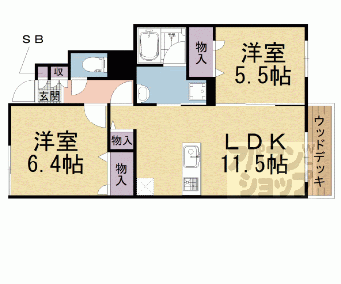 【テラ パークス】間取
