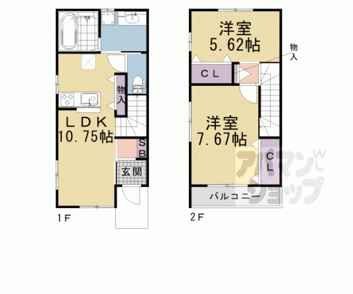 【Ｄ－ｒｏｏｍ　ｘｅｖｏΣ　桃山】間取