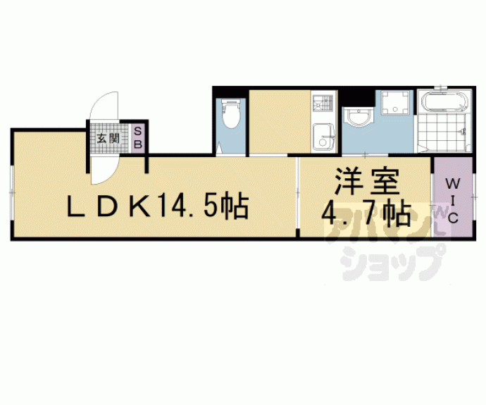 【ユアメゾン京都東山二条】間取