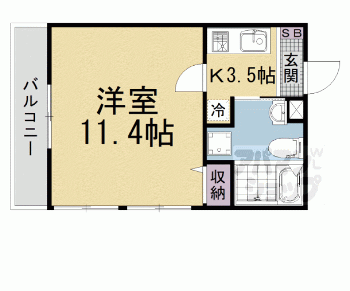 【京・Luana】間取