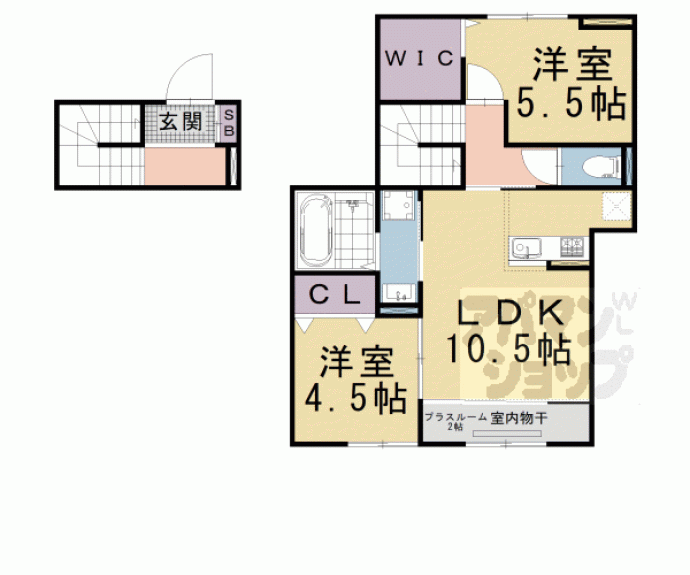 【リンク岩倉】間取
