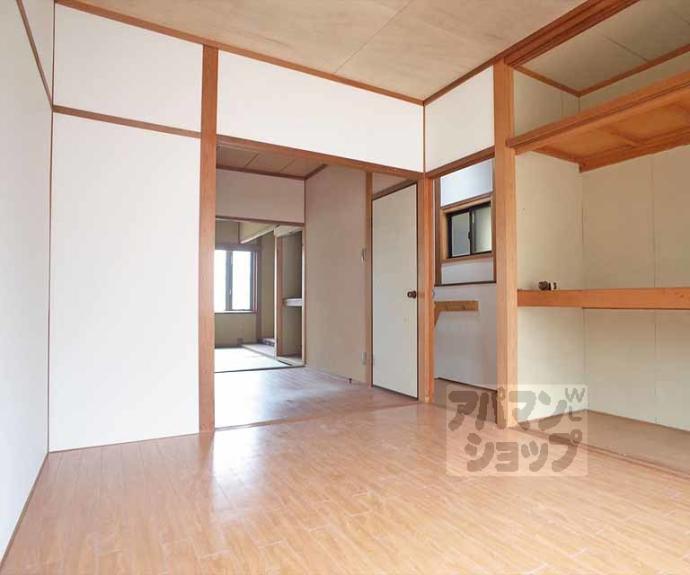 【松ヶ崎芝本町貸家】間取