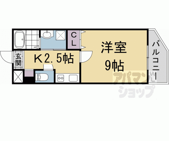 【コンフォルト小倉】間取