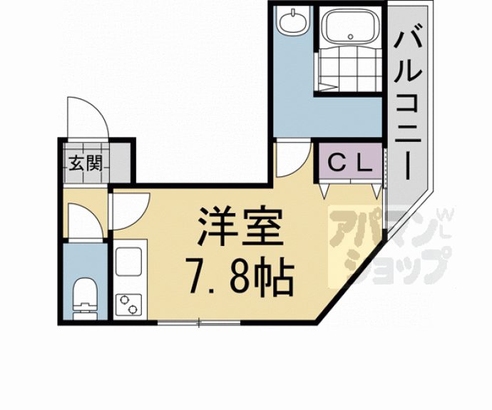 【桃山ＨＡＴＣＨ】間取