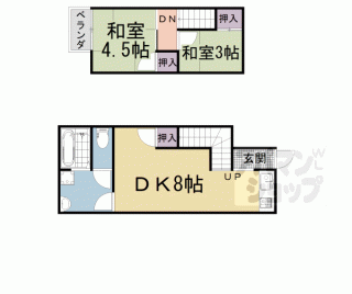 【五ケ庄新開貸家】