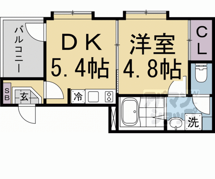 【Ａｒｂｒｅ城南】間取