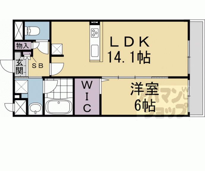 【Branche Momoyama】間取