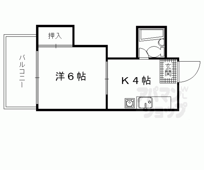 【アーバン蓮池】間取
