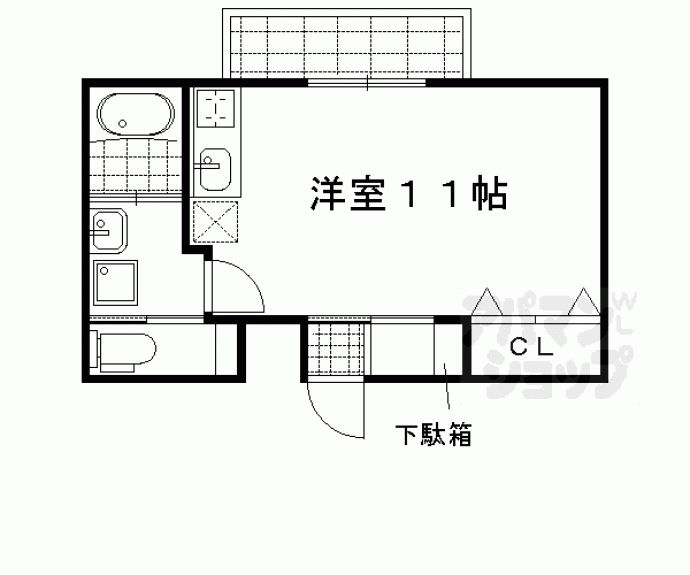【K・H御所前】間取