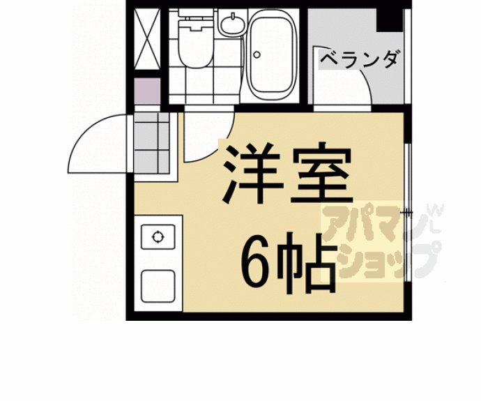 【コーポ白梅園】間取