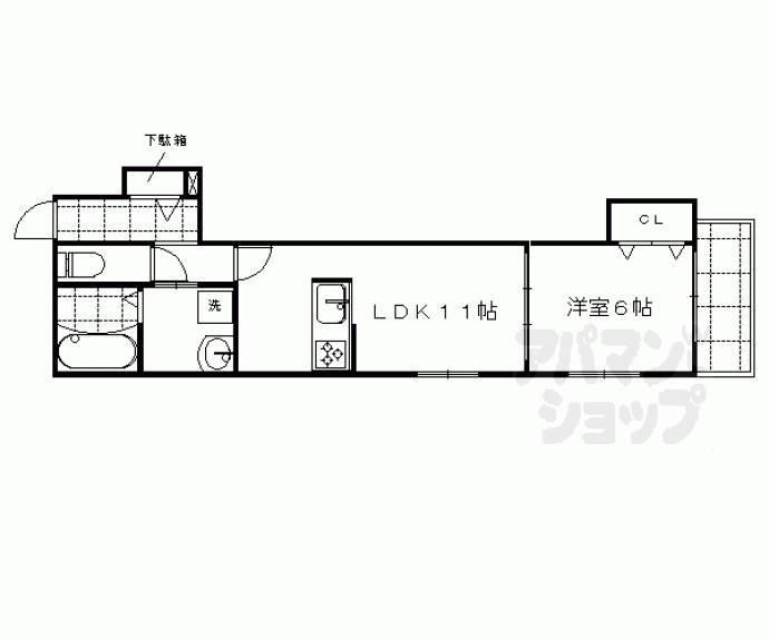 【ヘーベルメゾン円町東】間取