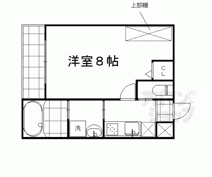 【グラヴィス鞍馬口】間取