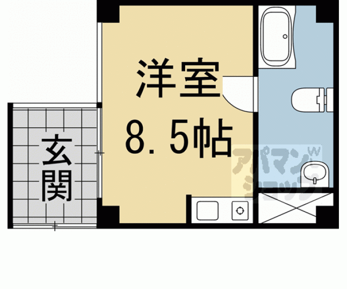 【ＪＵＲＡＫＵ－ＲＯ】間取