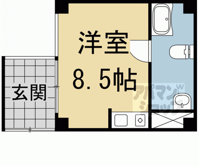 【ＪＵＲＡＫＵ－ＲＯ】間取