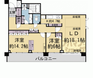 【ザ・パークハウス京都鴨川御所東】