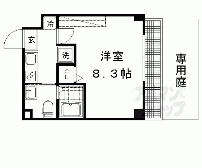 【サントス北野】間取