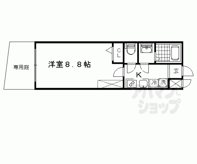 【ＬＩＢＲＯ京都西陣】間取