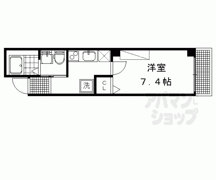 【ＭＥＳＡ　ＶＥＲＤＥ　一条】間取