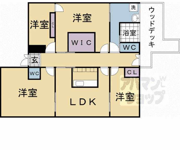 【葵橋住宅】間取
