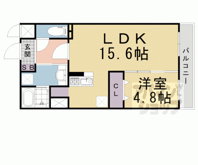 【グレース桂川】間取