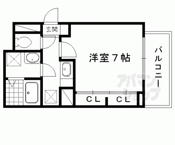 【アロッジオ長岡京】間取