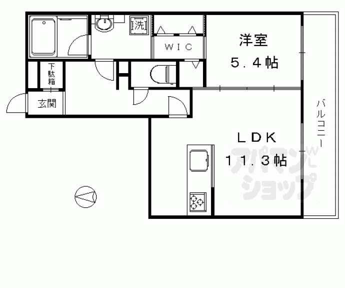【Rose Bleue】間取