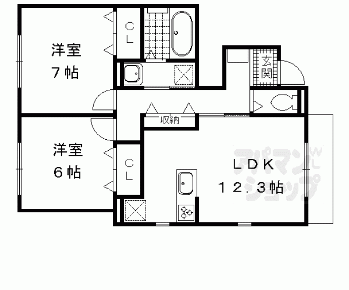 【パンスペルミア】間取