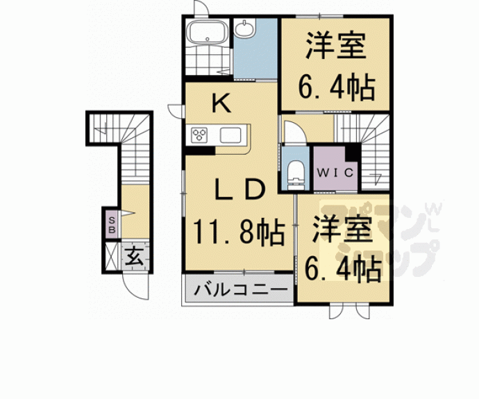 【グランシード等寺院】間取