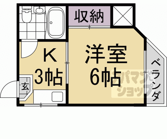 【今出川うえだビル】間取
