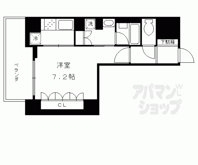【リーガル京都堀川中立売】間取