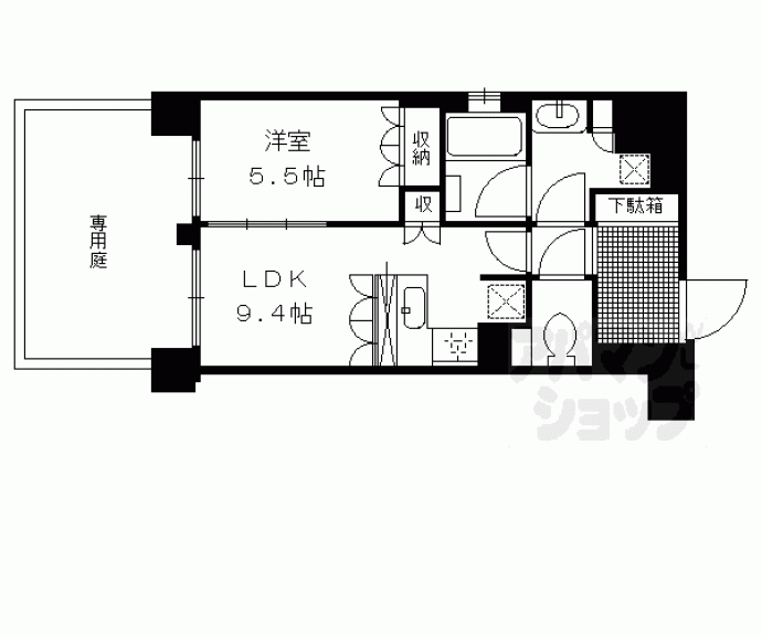 【リーガル京都堀川中立売】間取