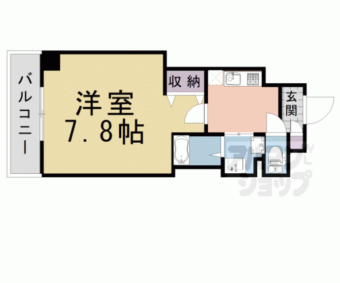 【ベラジオ京都西陣】間取