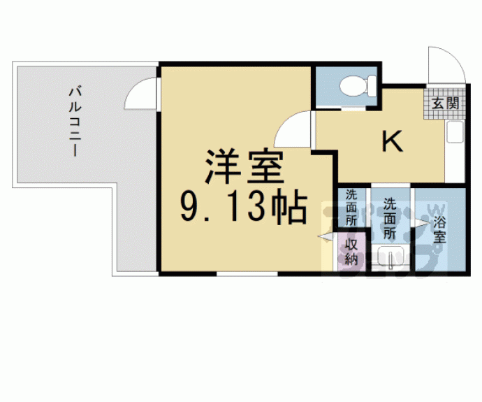 【ハーグレジデンス京都御所北】間取