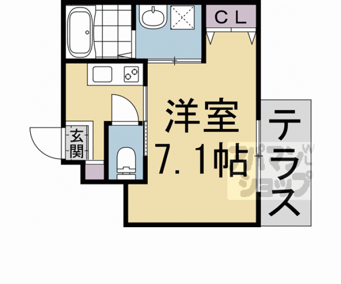 【グランディール御所北】間取