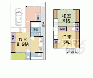 【下御輿町２４６貸家】