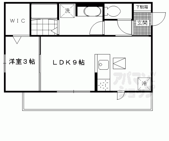【セジュール石田森南】間取