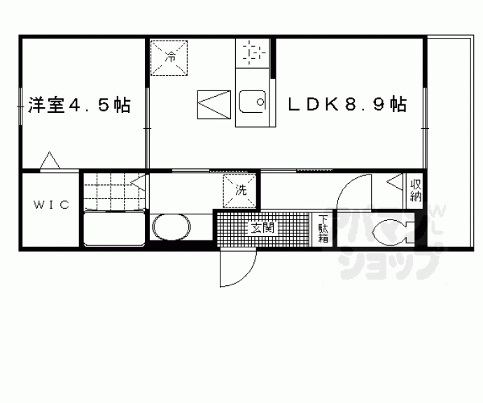 【セジュール石田森南】間取