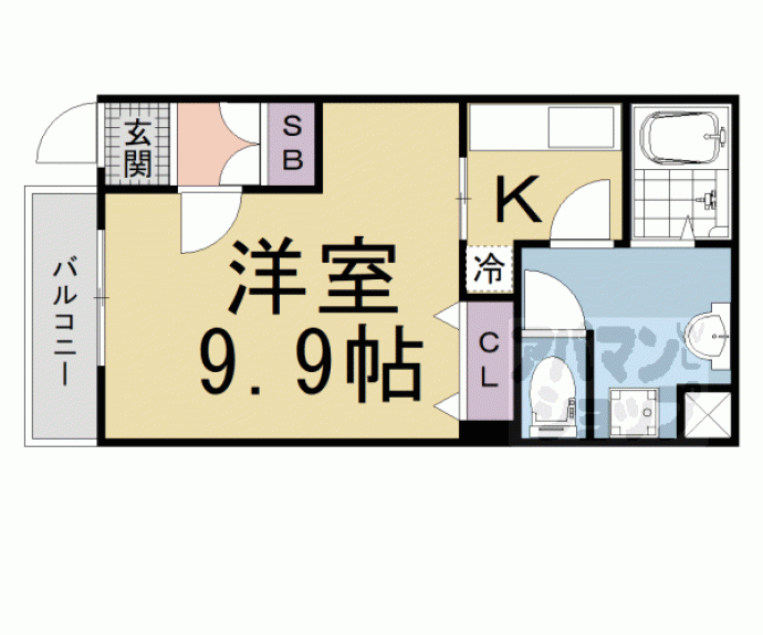 【メゾン・ビロング】間取