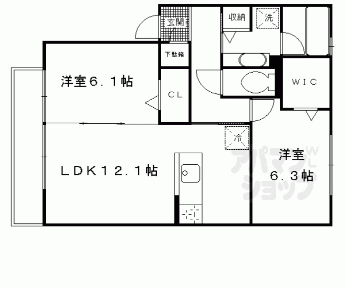 【ソレイユ】間取