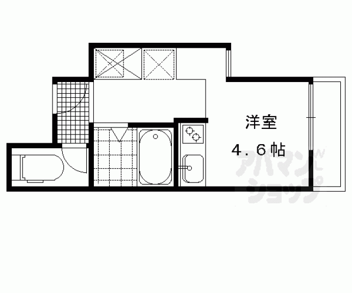 【ロンドヴェール伏見桃山】間取