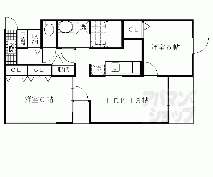【Ｒｅｓｉｄｅｎｃｅ槇島】間取